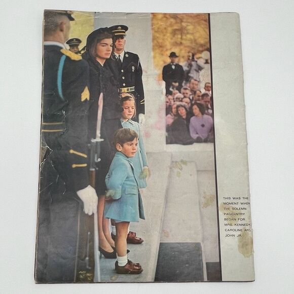 John F. Kennedy Life Magazine Memorial Edition President History Book Paperback - Picture 2 of 15